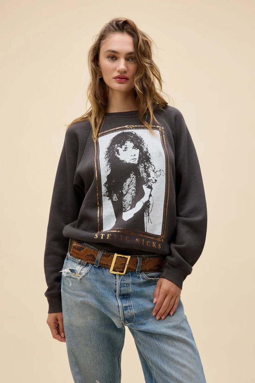 Free People x Daydreamer Stevie Nicks Crewneck, NWT, Size S